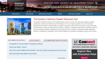 Appraisal Institute - Web Development in the Real Estate Industry