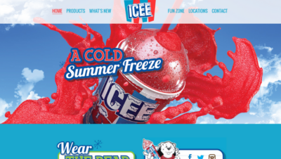 ICEE Company - Website Development for the Food Industry