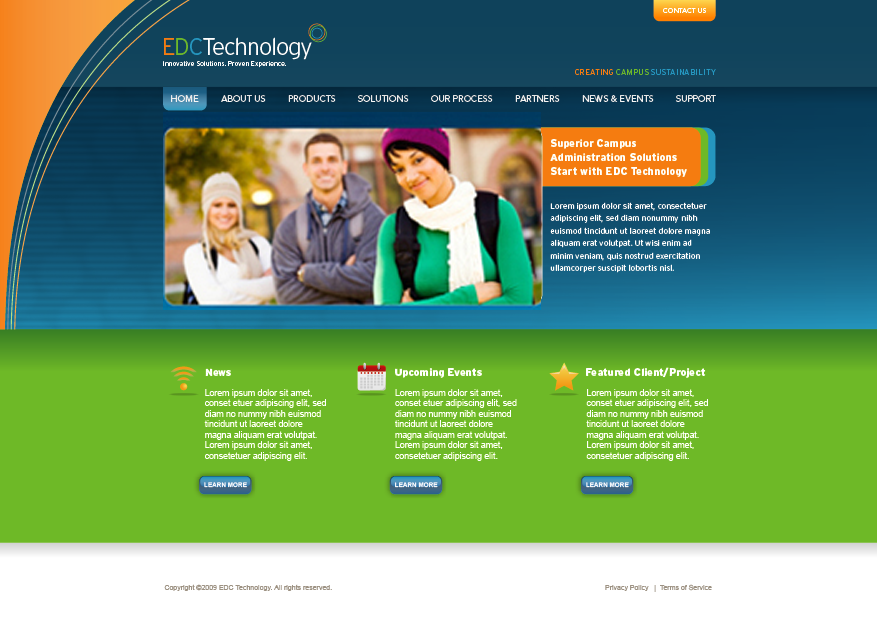 EDC Technology - Website Development for the Education Industry